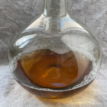 Temperaturwasser – Gummi arabicum, Mandelgummi