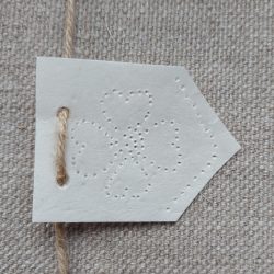 Lesezeichen mit Blumenmuster