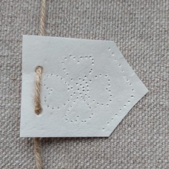 Lesezeichen mit Blumenmuster